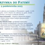 Pielgrzymka do Fatimy 5-9.10.2025