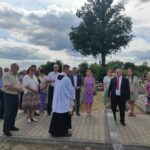 2025.08.17 przy grobie spoczywającego na naszym cmentarzu żołnierza Bitwy Warszawskiej 1920 25