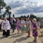 2025.08.17 przy grobie spoczywającego na naszym cmentarzu żołnierza Bitwy Warszawskiej 1920 63