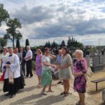 2025.08.17 przy grobie spoczywającego na naszym cmentarzu żołnierza Bitwy Warszawskiej 1920 64